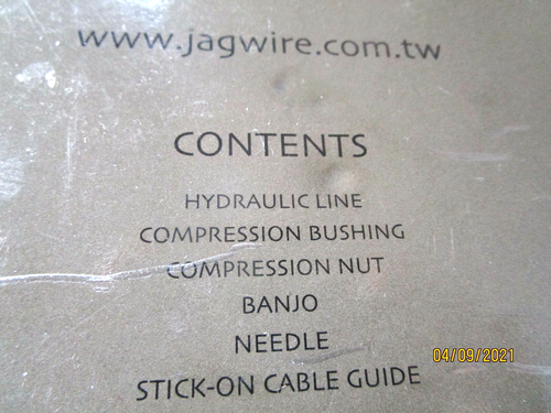 Câble de frein pour vélo Jagwire TB04 Cora NOS - Photo 8/8