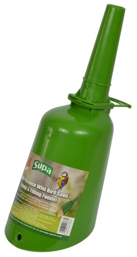 Wild Bird Seed Scoop & Funnel – Easy Feeder Filler Tool Multi-Purpose Scoop 
