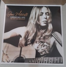 Joni Mitchell - Carnegie Hall 1972 double vinyl 2LP