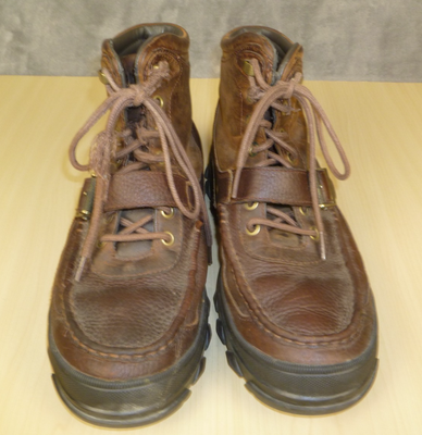 Polo By Ralph Lauren Brown Heworth Leather Boots Size 12D | eBay display picture 3