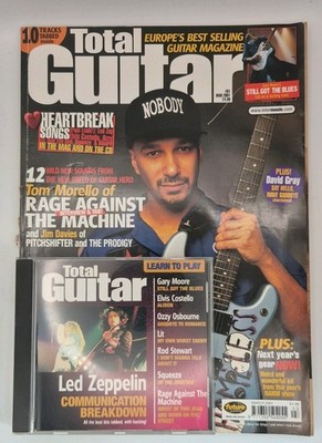 Total Guitar Magazine March 2001 Issue 81 Tom Morello RATM (2 of 2)