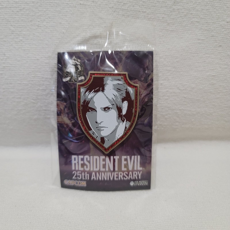 Resident Evil Claire Redfield 25th Anniversary Enamel Pin Figure Official Capcom