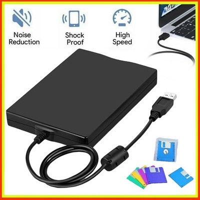 3,5-Zoll Externes USB-Diskettenlaufwerk | FDD 1,44MB | Floppy Disketten-Laufwerk