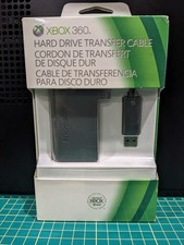 Genuine Microsoft Xbox 360 Hard Drive Transfer Cable Model 1457 OEM – In Box