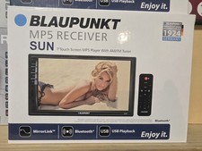 Blaupunkt Sun 7" LCD Touchscreen Car Stereo Receiver Double DIN Multimedia