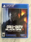 Call Of Duty Black Ops 7 Sony PlayStation 4 Excellent