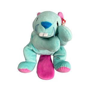 Ty Pillow Pals Chewy The Beaver Stuffed Animal Toy 16 Inch Plush 1998