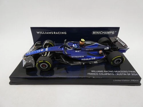 Williams Mercedes FW46 Franco Colapinto #43 Austin GP 2024 Minichamps 1/43 F1