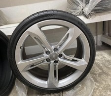 21" AUDI RS7 WHEEL RIM FACTORY OEM 58939 2014-2018 SILVER