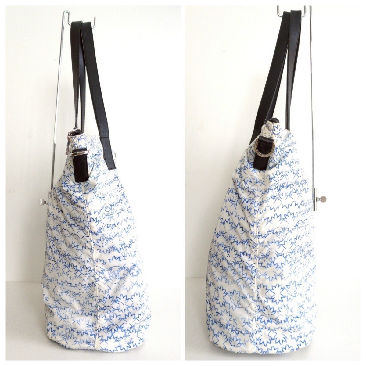 Excellent condition Prada recent leaf hemp patter… - image 6