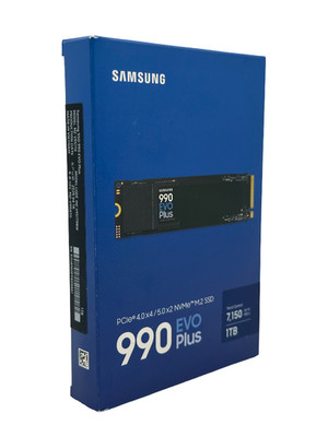 Samsung 990 EVO Plus NVMe M.2 SSD 1 TB (MZ-V9S1T0BW) NEU & OVP