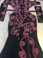 Professional Belly Dance Costume From Egypt Custom-Made bellydance Dress New
