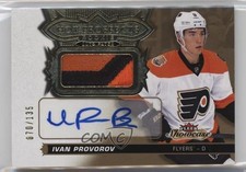 2016 Fleer Showcase Hot Prospects Autos 70/135 Ivan Provorov #159 Patch Auto i1p