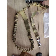 Tactical Dog Leash Bungee Military Style Camo Green 6ft Medium Dogs