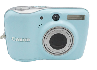 Canon Powershot E1 Digitalkamera Blau - mit OVP - Defekt