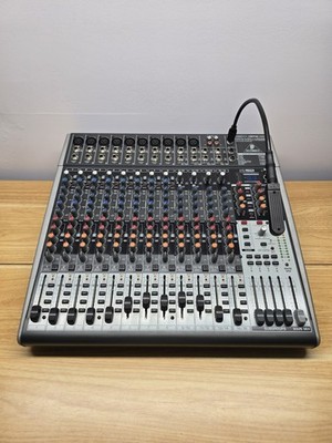 Behringer XENYX X2442USB 16-Channel Audio Mixer With Lamp Lightly Used In Box