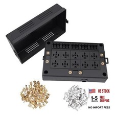 12v Fuse Relay Box 10 Slots Relay Holder 15 Slots Atcato Fuse Holder Fb-13t 12v Fuse Relay Box 10 Slots Relay Holder 15 Slots Atcato Fuse Holder Fb-13t