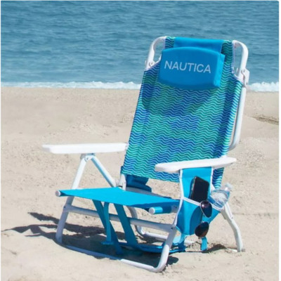 Nautica Folding Beach Chair - Bayside - NEW | eBay