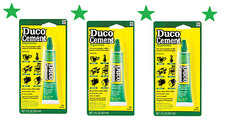 3 ~ 1oz DUCO CEMENT Multi Purpose Household Glue Clear Crafts China Wood 62435
