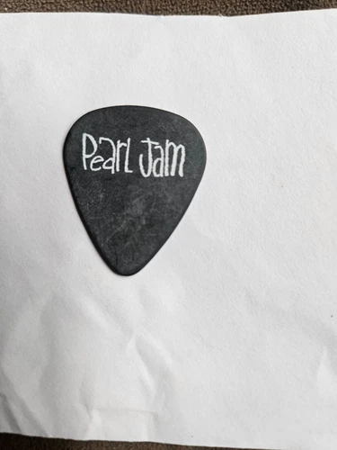 Image: https://i.ebayimg.com/images/g/oYEAAOSw6c1oTva5/s-l500.webp Pearl Jam pick Jeff Ament Pick Pearl JamBlank Back Variant pick - Picture 1 of 2