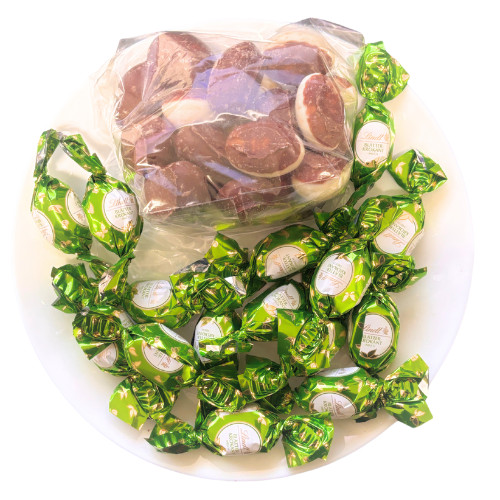 Lindt Blätterkrokant Eier Mischung Schokolade - 600g