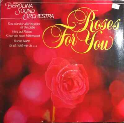 Berolina Sound Orchestra Siegfried Mai Roses For You Hansa Vinyl LP