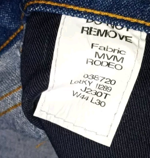 Tyndale Men's FR Blue Jeans MVM style f235t size 44x28  View 4