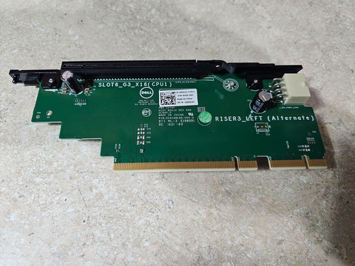 DELL POWEREDGE R730 RISER #3 1X16 SLOT ships quickly 800JH | eBay