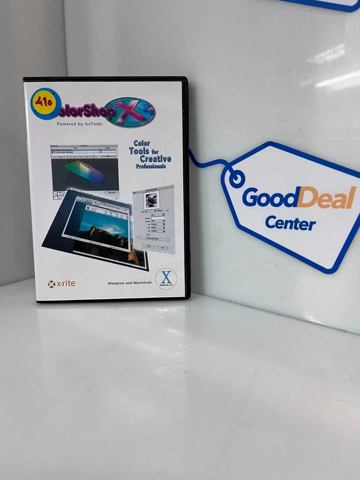 Gerenciamento de cores Xrite X-rite ColorShop X Mac e Windows - Imagem 3 de 3