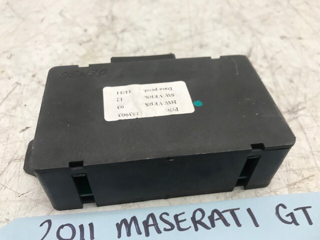 11 MASERATI GRAN TURISMO S M145 WINDSHIELD WIPER CONTROL MODULE 253903 08-13