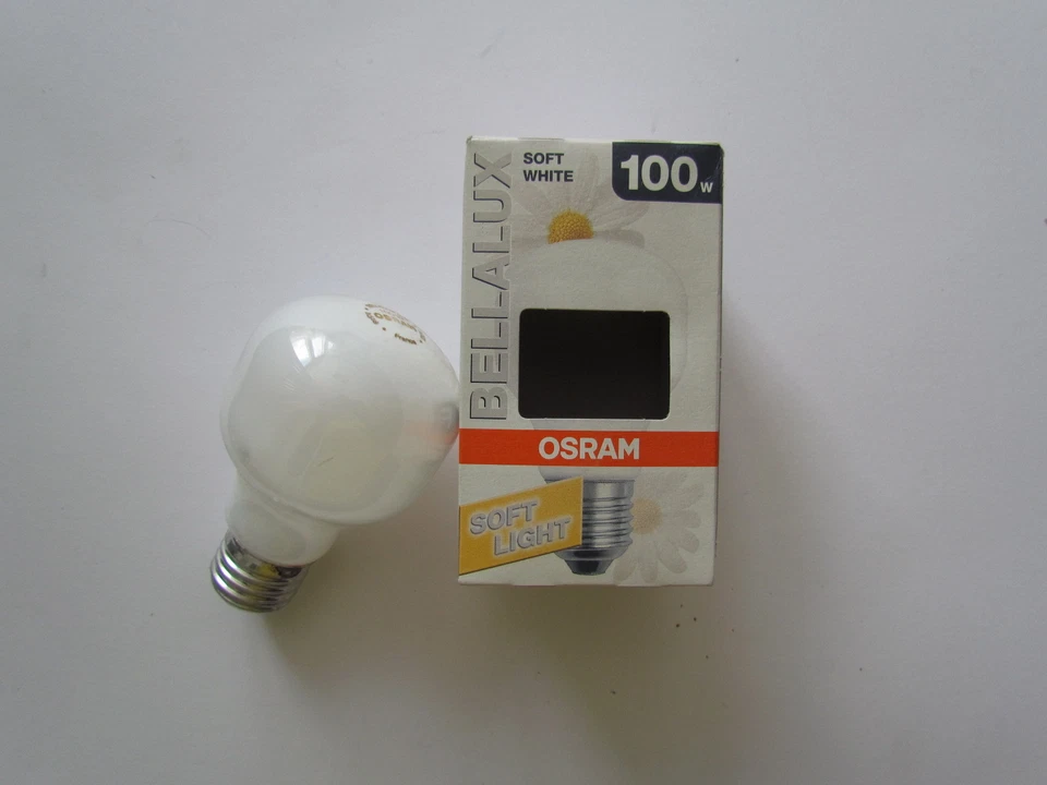 OSRAM BELLALUX SOFT WHITE Bella T60 SIL 100 230V E27 100W Glühlampe DIMMBAR !!! - Bild 2 von 4