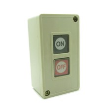 Push Button Switch Motor Machine Power Start Stop ON OFF 2 Buttons Control Box