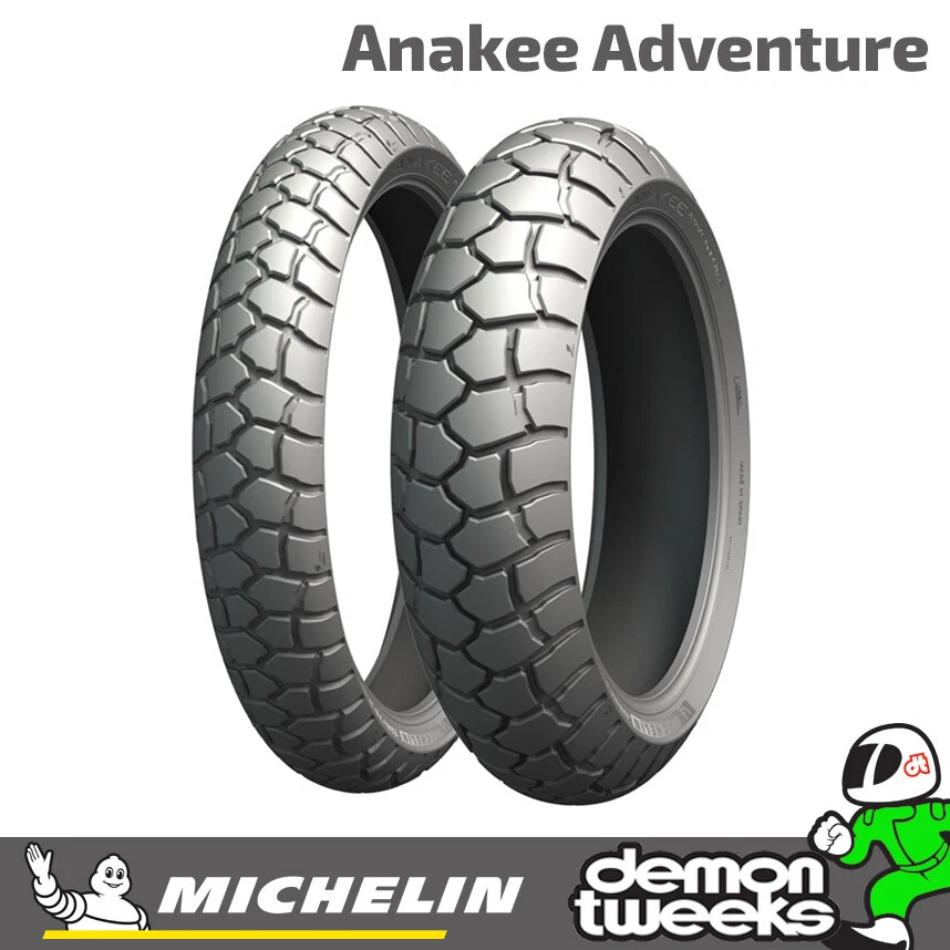 1 x 110 80 R18 58V TL TT Michelin Anakee Adventure Motorcycle Tyre Front
