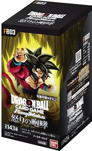 Dragon Ball Super Card Game Fusion World Raging Roar Booster Box