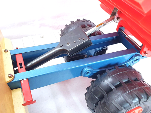 Gama Germany Huge 40cm FAUN K40 TIPPING DUMP TRUCK + Steering #5000 MIB`70 RARE! - Picture 11 of 18