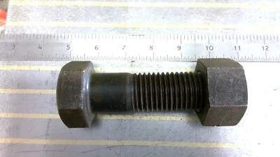Hex Head Bolt, Steel, GR5, 1-1/4"-7 x 4-1/2" with HEX Nut