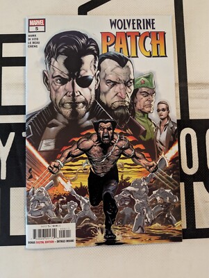 Wolverine Patch #5 Marvel Comic 759606201709 Nick Fury 2022 SHIELD