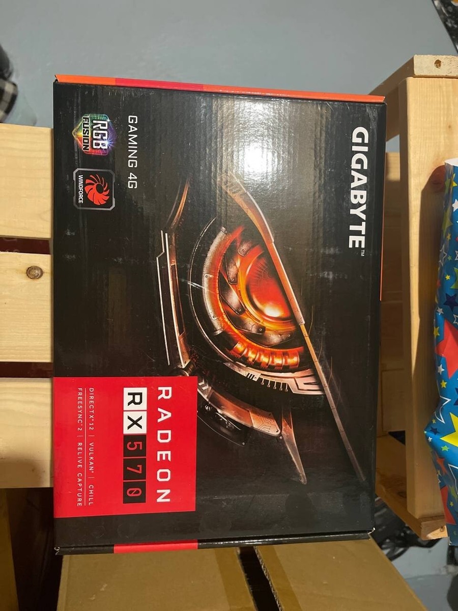 GIGABYTE Radeon RX 570 4GB Gaming 4G GDDR6 Graphics Card (GV