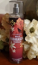 Bath & Body Works Wild Madagascar Vanilla fine Fragrance Mist Spray Splash  NEW