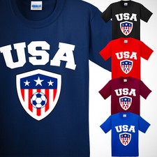 USA Flag Football Club Sport Tean Kid's T-Shirt Funny Star New Grapic Gift Tee