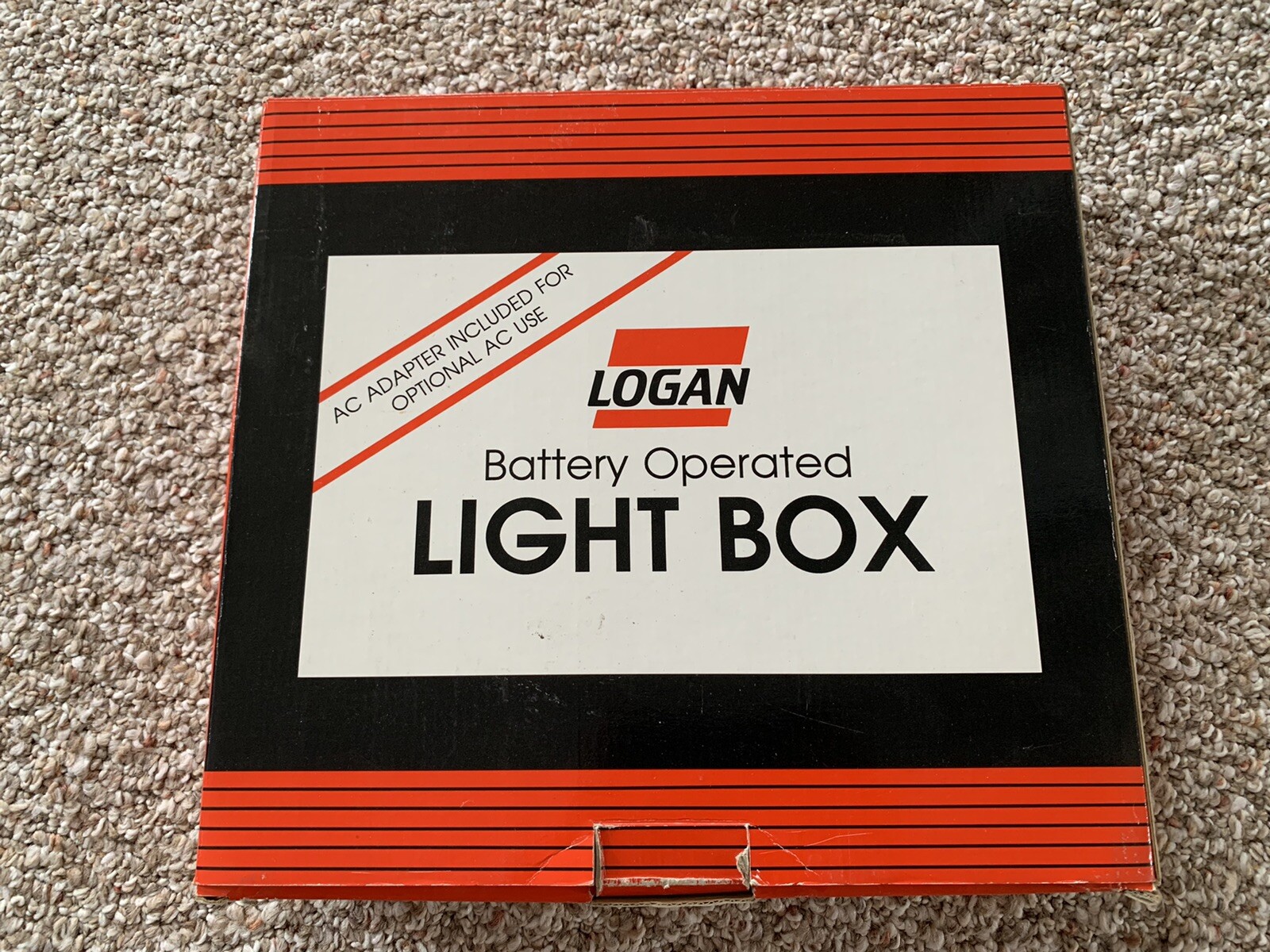 LOGAN BATTERY OPERATED LIGHT BOX Model 501 eBay