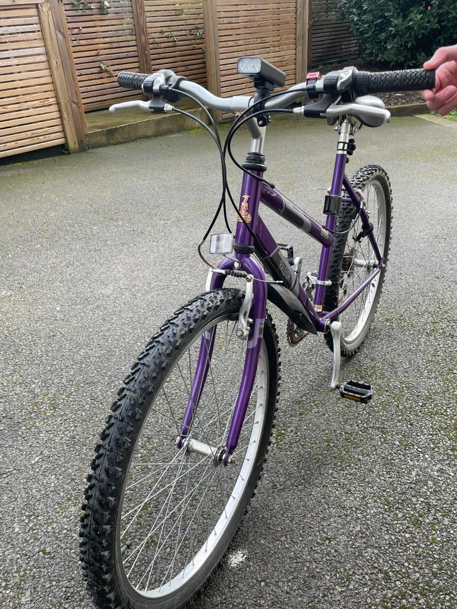 Raleigh-Purple Mountain Bike-Medium/Large with FULL FREE BIKE accessories