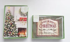 Paper Magic Box Christmas Cards & Envelopes 32 Total Cards 2 Different Designs