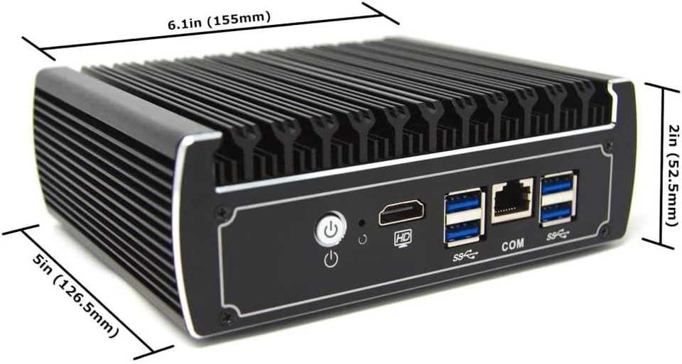 Vault 6 Port, Firewall Micro Appliance/Mini PC - Intel Dual Core, AES-NI, 32GB - Image 2 of 4