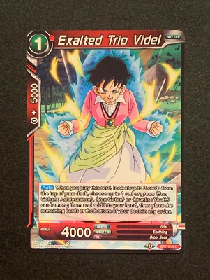 Dragonball Super: Exalted Trio Videl BT7-014 C - Rot