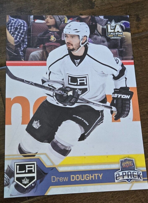 2017 UPPER DECK NHL ALL STAR GAME CARD DREW DOUGHTY LOS ANGELES KINGS SGA