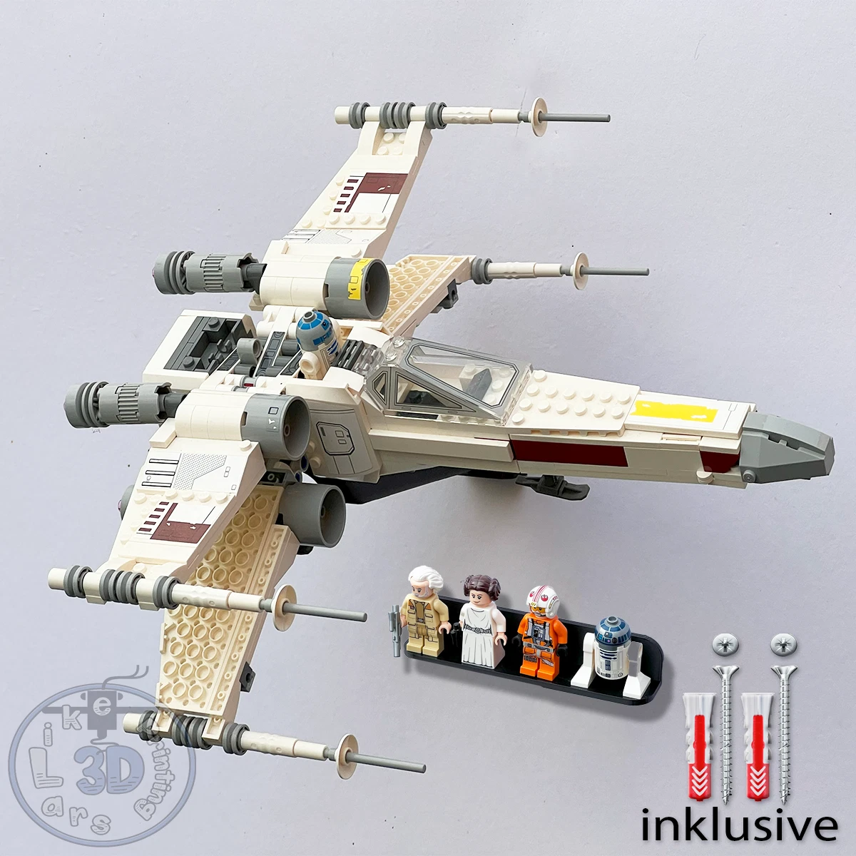 LEGO Star Wars Luke's X-Wing 75301 Wandhalterung