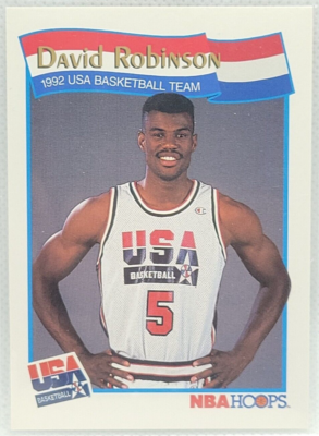 David Robinson 1991/92 NBA Hoops Basketball USA Team #59 NrMt | eBay