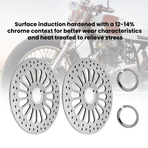 2 Pcs 11.5'' Front Brake Rotors Disk for Harley-Davidson for Touring 2000-2007 - Picture 4 of 14