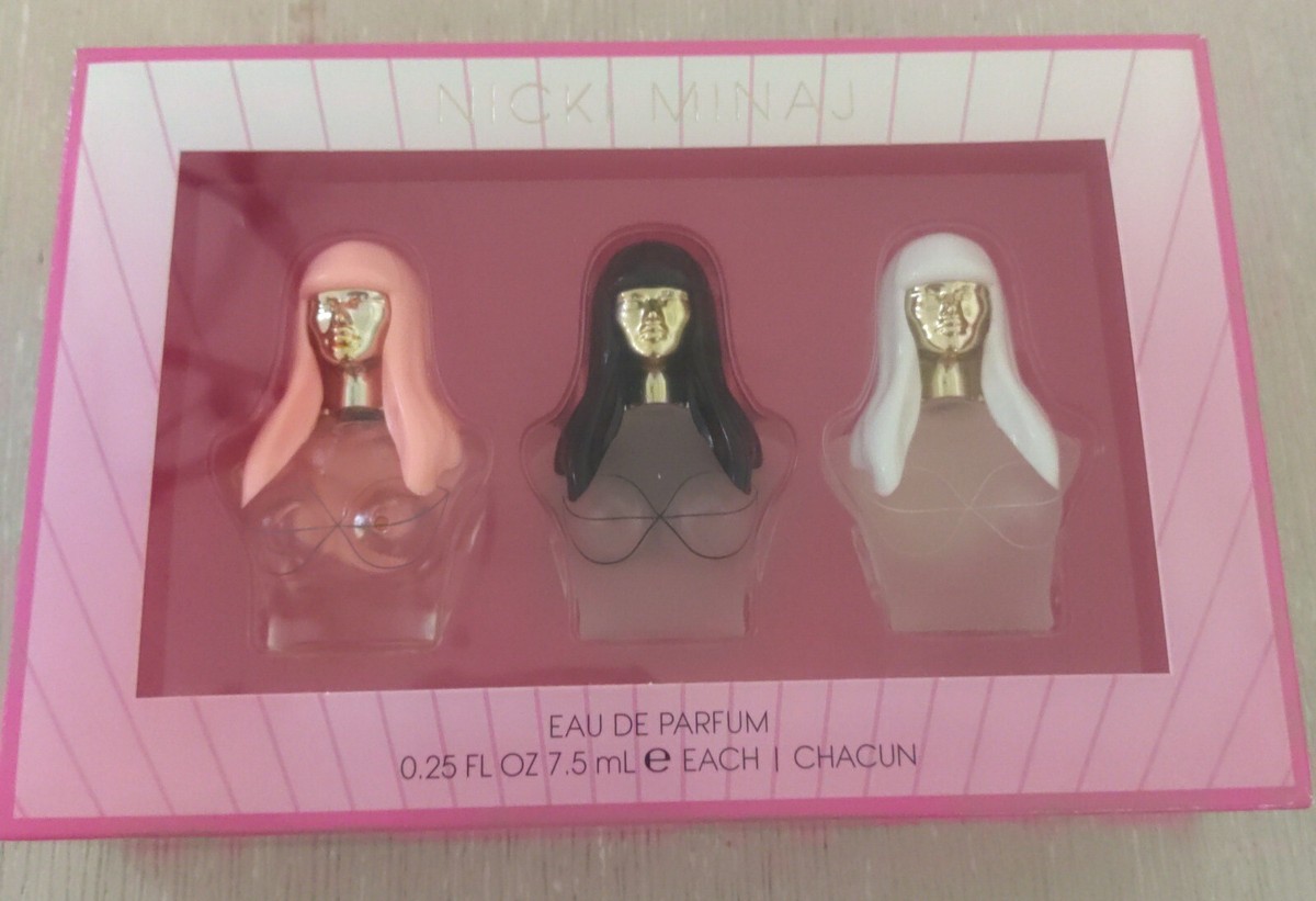 NICKI MINAJ Special Edition Pink Friday Queen Mini Perfumes Set 3